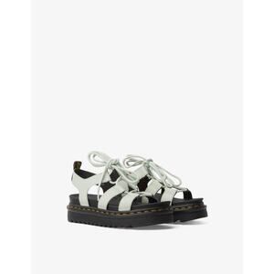 Dr. Martens Nartilla lace flat sandals smoked mint Athena sz 10